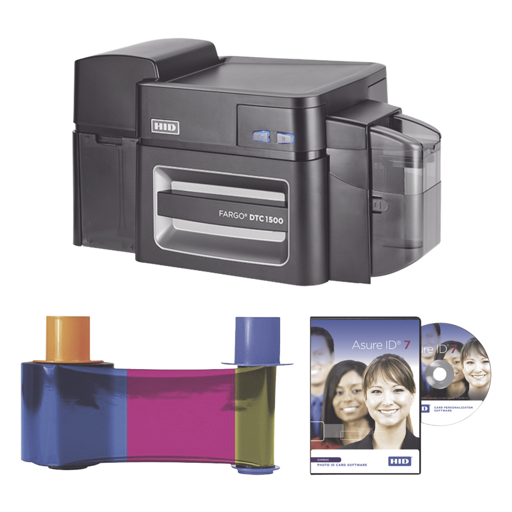 Impresora de Tarjetas Direct-to-Card DTC1500, 300 dpi, 16.7 Millones de Colores, Seguridad Avanzada, Marca de Agua Personalizada, Encriptación AES 256, Ethernet, USB, Opciones de Codificación Múltiples