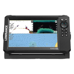 Eagle-9 ecosonda en pantalla horizontal IPS de 9 pulgadas, incluye transductor skimmer 50/200 kHz