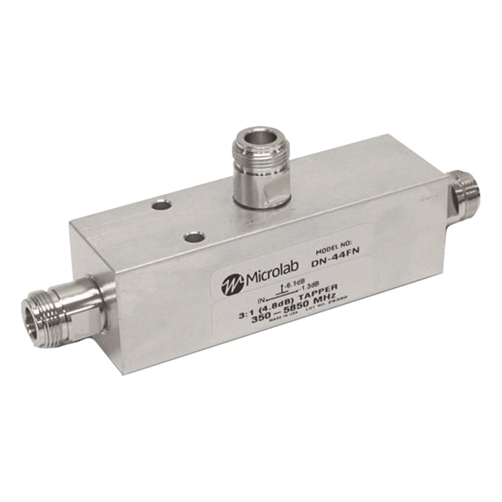 SEPARADOR 8dB (6:1) Tap 350-5930MHz 500W -161dBc TIPO N IP67 .