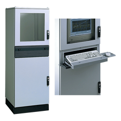 Gabinete Modular Industrial PROLINE PC Tipo 12 1800 x 600 x 600 mm (70.9 x 23.6 x 23.6 in) en Acero Gris RAL 7035 / IP55 / UL 508A / cUL / NEMA 12 / VDE