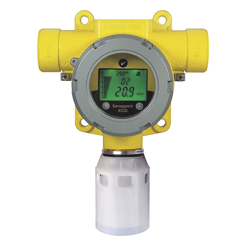 Detector de gas tóxico industrial con sensor electroquímico de dióxido de nitrógeno (NO2), fondo de escala 10 a 50 ppm, salida 4-20 mA con Modbus