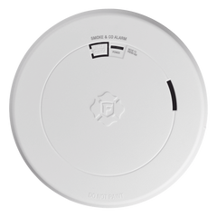 Detector Combo de Humo/CO, Autónomo, Batería Sellada de Litio de 10 años, No Requiere Panel, Diseño Ultra Delgado, No Requiere Cableado