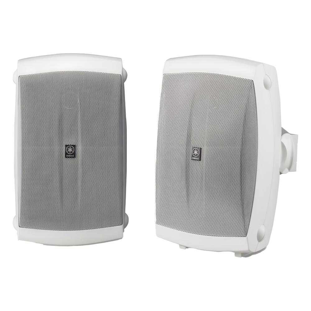 Altavoces de Montaje en Superficie de 2 vias | Woofer 5 in, Tweeter 0.5 in | Semi-Exterior, 6 ohms | Par Color Blanco