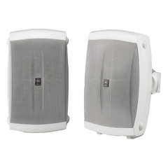 Altavoces de Montaje en Superficie de 2 vias | Woofer 5 in, Tweeter 0.5 in | Semi-Exterior, 6 ohms | Par Color Blanco