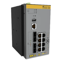 Switch Industrial PoE+ Capa 3 D/8 Puertos 10/100/1000 PoE af/at, 4 x SFP