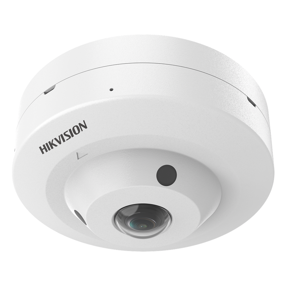 Fisheye TURBOHD 3K (5 Megapixel) / Lente 1.8 mm / 180° FOV / Micrófono Integrado / Dual Light / Exterior IP67 / Antivandalico IK08 / Plástico