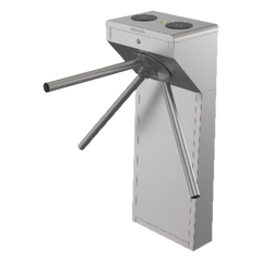 Torniquete Trípode Bidireccional de Acero Inoxidable SUS304 / 2 Millones MCBF  / Apertura en Caso de Emergencia / Integrable con cualquier Sistema de Control de Acceso / Indicadores LED de Entrada-Salida