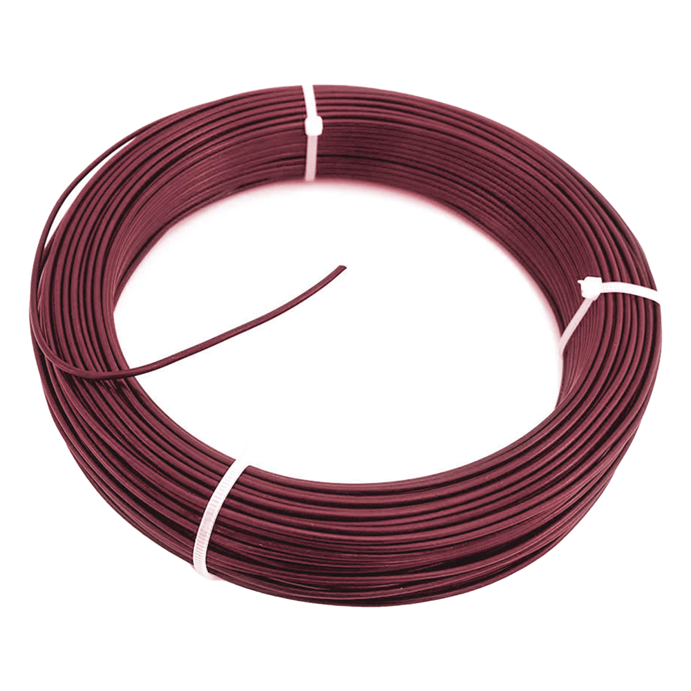 Cable Fotovoltaico Rojo / 6 mm² (10AWG) / Material COBRE / 2000V / Rollo de 25 m