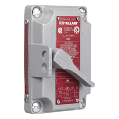 Tapa P/Interruptor Serie XS D/ 2 Polos 20 A 120/277 V CA.