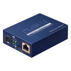 Convertidor de medios PoE++ 100/1000BASE-X SFP a 10/100/1000BASE-T 802.3bt (95 Watts)