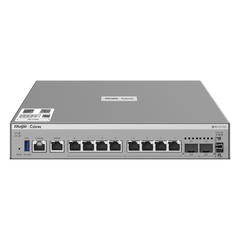 Firewall Next Generation / Empresarial / Alto Rendimiento 7 Gbps / Protección de Amenazas 500-700 Mbps / Gestión Cloud / 8 Puertos RJ45 + 2 SFP / Rack 1U / AI-Powered Security / Línea Cybrey