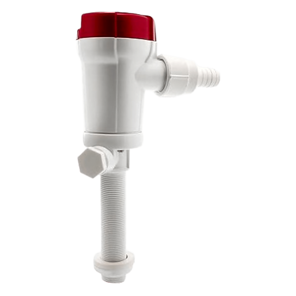 Bomba Livewell 605FC 12V DC / 1100 GPH (Galones Por Hora) / Conexión Straight Seacock / Doble Puerto de Entrada / Protección Anti-Aire / Cartucho Motor Extraíble