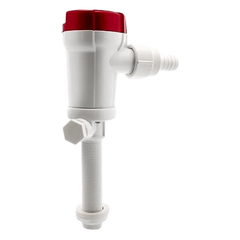 Bomba Livewell 605FC 12V DC / 1100 GPH (Galones Por Hora) / Conexión Straight Seacock / Doble Puerto de Entrada / Protección Anti-Aire / Cartucho Motor Extraíble