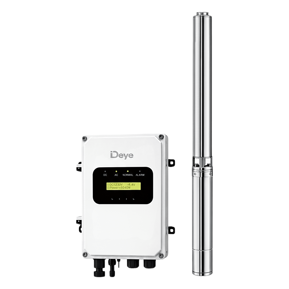 Bomba Solar Sumergible 800W (1HP)   / Controlador Solar 60-220Vcd