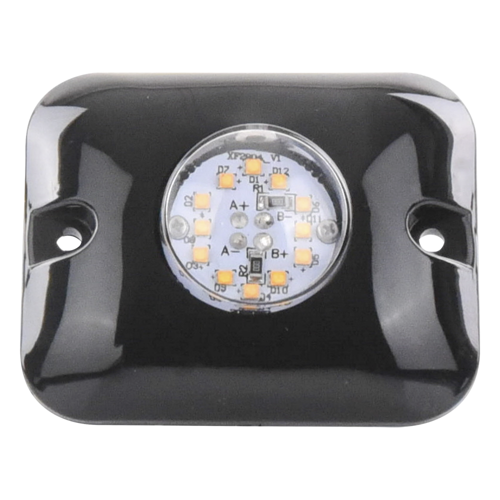 Luz Oculta Ultra Brillante con 12 LED, Color Claro