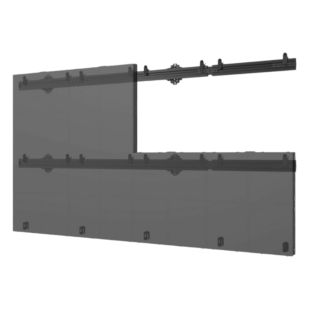 Sistema de Montaje Universal para paneles LED dvLED / SEAMLESS Connect / 4x4 Paneles / Capacidad (181 kg) / Aluminio / Ajuste de Precisión / Hasta 108" 2.4 x 1.35 m