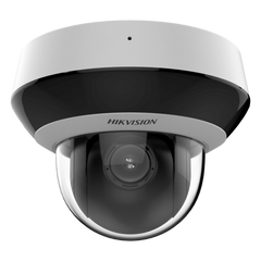 Mini Domo PTZ IP 2 Megapixel / 4X Zoom / H.265+ / 20 mts IR EXIR / WDR / PoE / IK10 / Exterior IP66 / Ultra Baja Iluminación / Micrófono Integrado / PoE / microSD