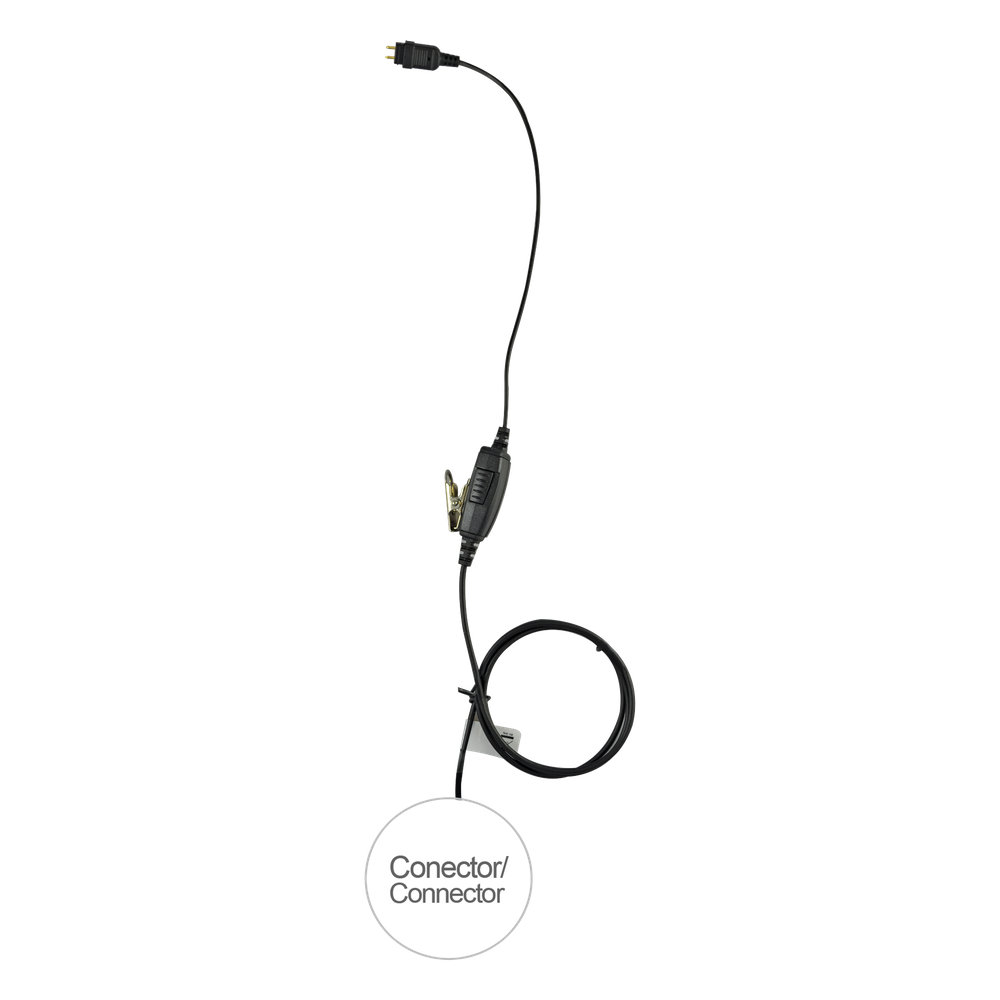 Micrófono de 1 cable serie LOC para Motorola EP350/450/450S, MAGONE, MOTOTRBO: DEP450,XPR3000,CP200D. Hytera TC500/600