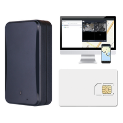 KIT Rastreador GPS Vehicular Magnético 4G / Localizador para Contenedores y Remolques / Batería de Larga Duración / Incluye Licencia Anual EPCOMGPSCODE y SIM de Datos SIM500MB2Y