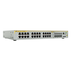 Switch Administrable Capa 3, 24 puertos 10/100/1000 Mbps + 4 puertos SFP Gigabit