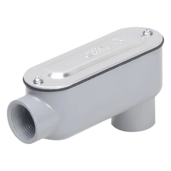 Caja Condulet tipo LB de 1/2" (12.7 mm) / Con tapa y empaque.