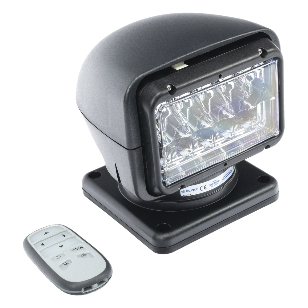Faro Buscador, 7040 lumenes, Blanco, Uso Rudo Color Negro