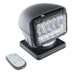 Faro Buscador, 7040 lumenes, Blanco, Uso Rudo Color Negro