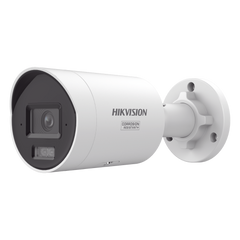 [Dual Light + ColorVu 3.0 + HikAI] Bala IP 4 Megapixel / Lente 2.8 mm / 40 mts IR + Luz Blanca / 2 Microfonos Integrados / Exterior IP67 / WDR 130 dB / ACUSENSE 3.0 / Metal / NEMA 4X / ACUSEEK