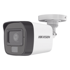 [Dual Light + ColorVu] Bala TURBOHD 2 Megapixel (1080p) / Lente 2.8 mm / 30 mts IR EXIR + 20 mts Luz Blanca / Micrófono Integrado / Gran Angular 101° / Exterior IP67 / 4 Tecnologías