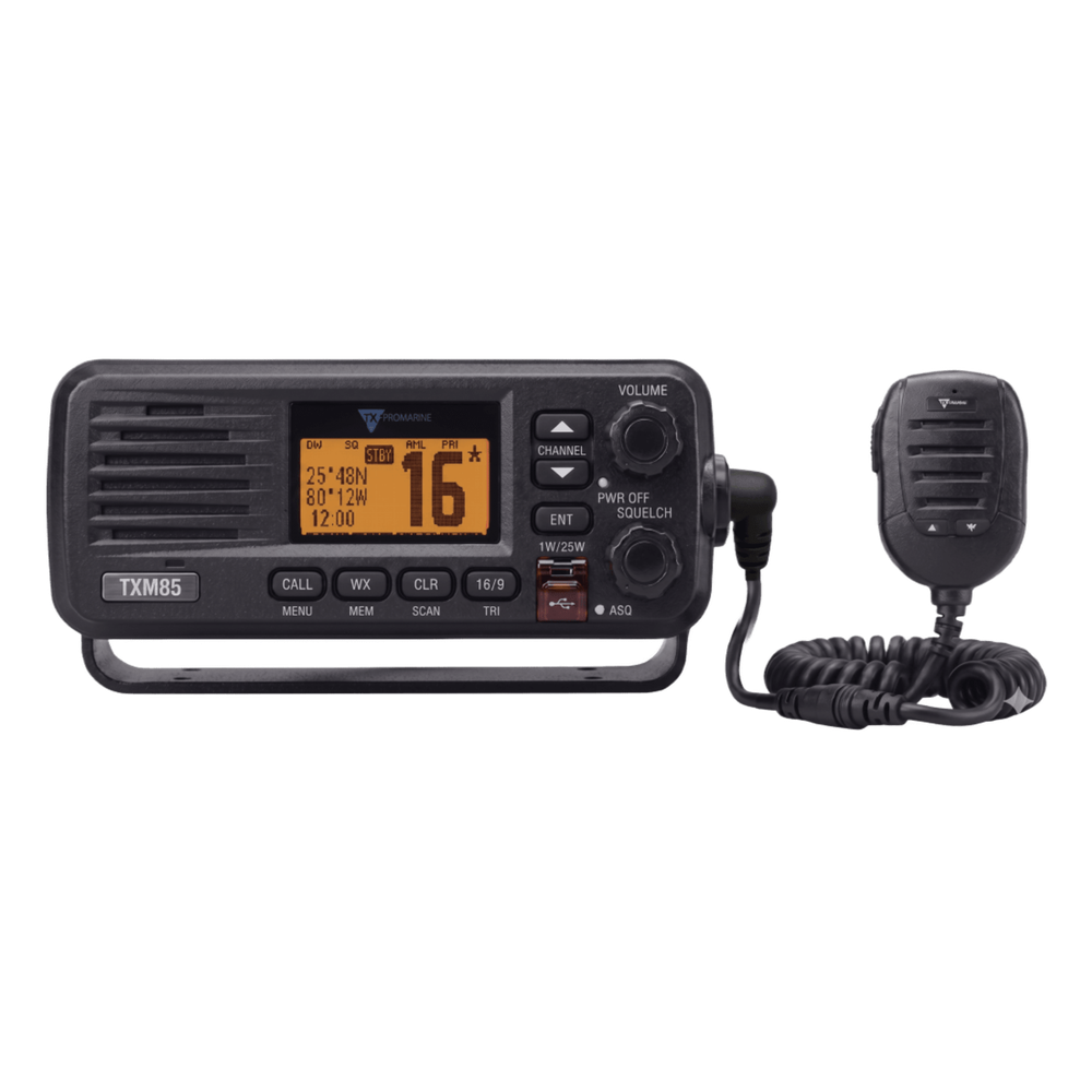 TXM85 Radio VHF Marino Profesional 25W IPX7 Sumergible |