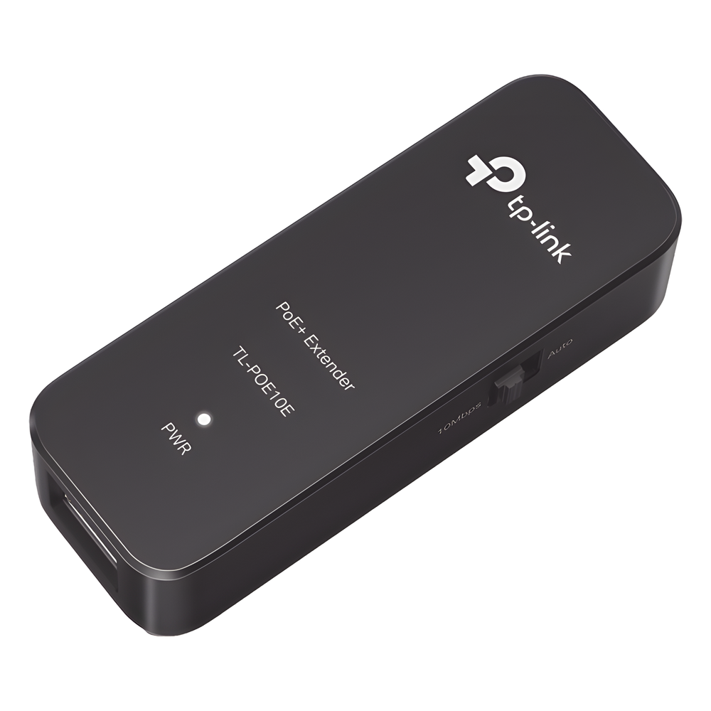 Extensor PoE 802.3 af/at / 2 puerto 10/100 Mbps / Plug and Play / Salida PoE Hasta 20W / Extensor Hasta 250 Metros
