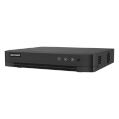 DVR 8 Canales TURBOHD + 8 Canales IP / 8 Megapixel (4K) / Audio Bidireccional / ACUSENSE / 1 Bahía de Disco Duro / Salida de Video en Full HD / H.265+