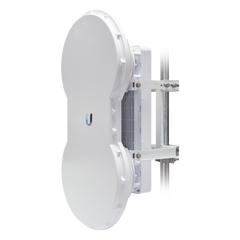 Radio de Backhaul de alta capacidad full duplex, tecnología airFiber hasta 1.2 Gbps, 5 GHz (5470 - 5950 MHz) con antena integrada de 23 dBi