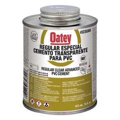 Pegamento / Cemento Claro de 473 ml para Tubo Conduit PVC Pesado.