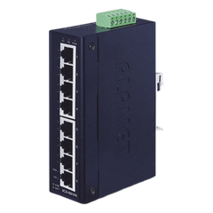 Switch Industrial Administrable Capa 2,  8 Puertos Gigabit, Doble Entrada de Alimentación Para Fuente Redundante