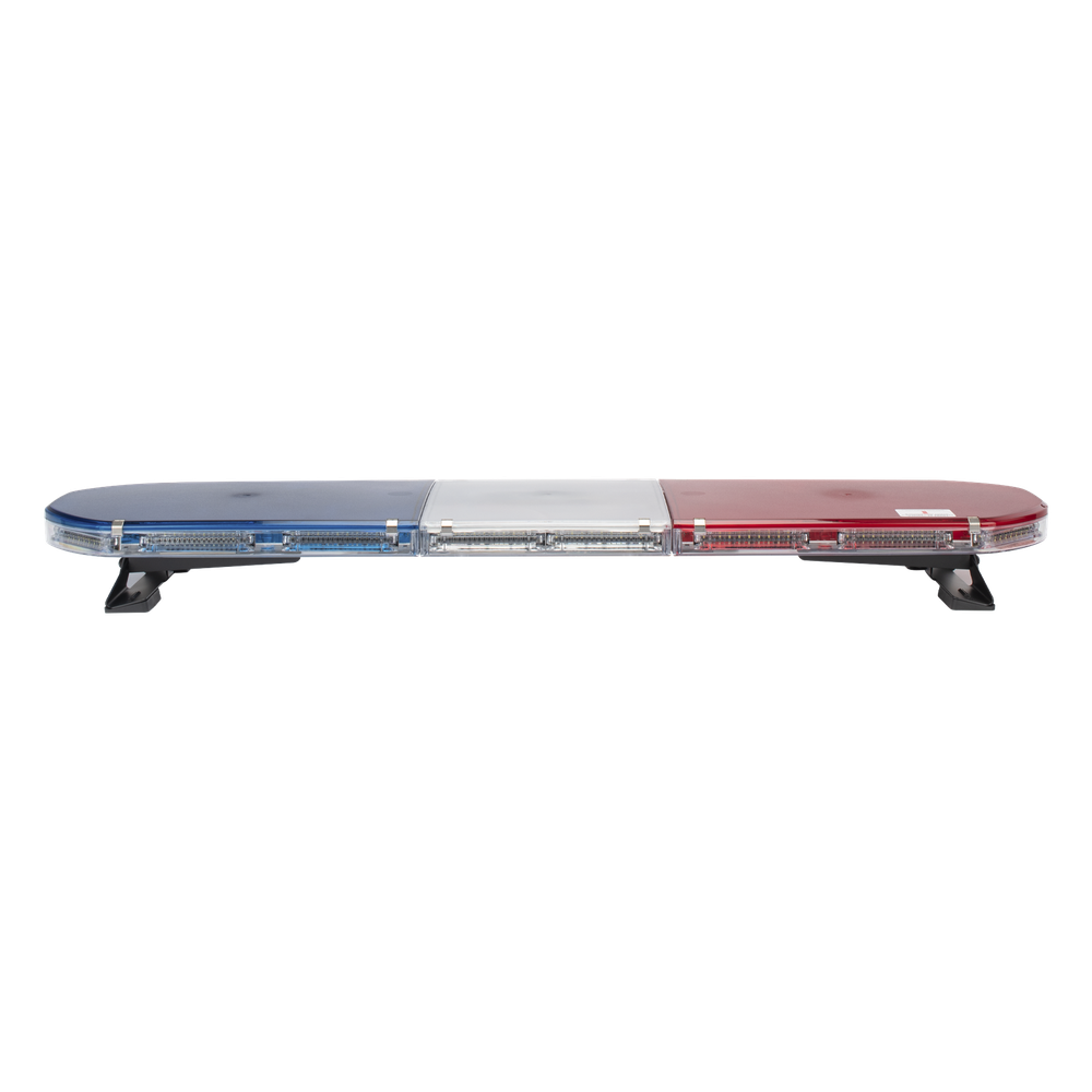 Barra de luces de 300 LED, Serie 16, Dual Color, Frontal: Rojo/Blanco, Azul/Blanco, Trasero: Rojo/Ambar, Azul/Ambar, 47 Pulgadas