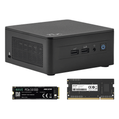 Kit / Mini PC NUC Barebone / Intel Core I3 /bluetooth / Incluye memoria 8GB / Incluye 256 SSD / No incluye sistema operativo