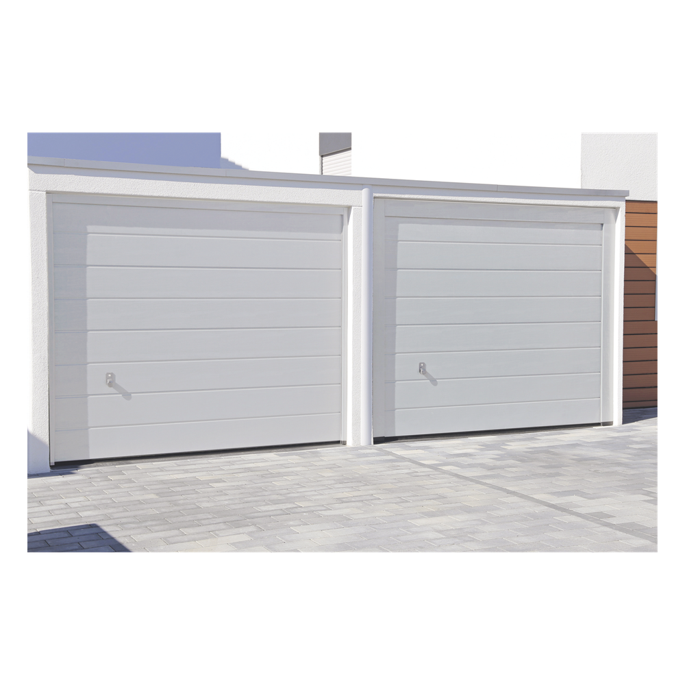 Sección para puerta de Garage / Lisa / Color blanco / Para GARAGE188 / Estilo Americana.