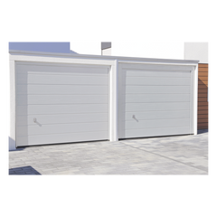 Sección para puerta de Garage / Lisa / Color blanco / Para GARAGE188 / Estilo Americana.