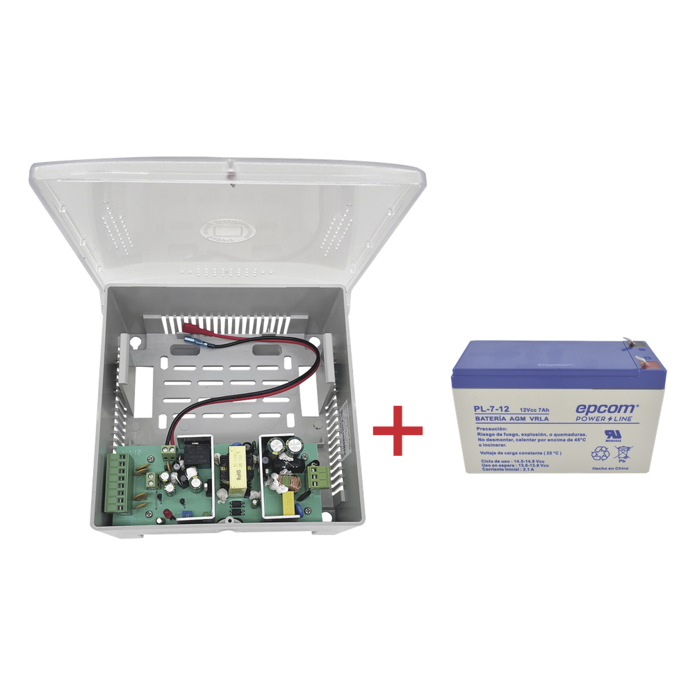 Kit / Fuente PS12DC4PBK + Batería incluída LK712