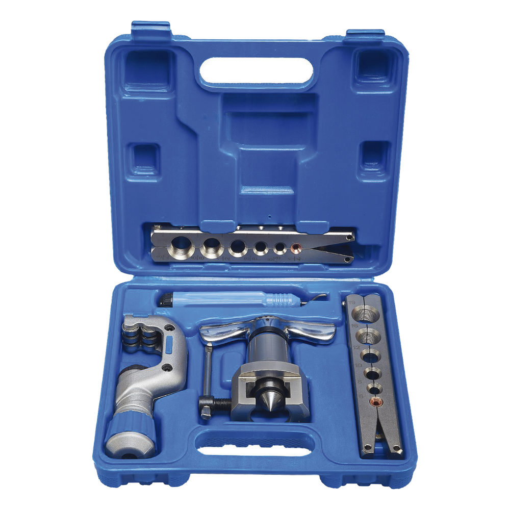 Kit de herramienta de abocardado / para aires acondicionados / para diámetros de 1/4" 5/16" 3/8" 1/2" 5/8" Y 3/4"