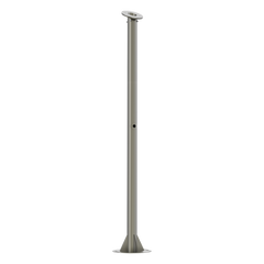 Poste para Cámara ANPR / Compatibilidad con cámara DS-TCG406-E(S),DS-TCG406-E(ER)(2812)/ Altura de 1.5 Metros /  Color Gris