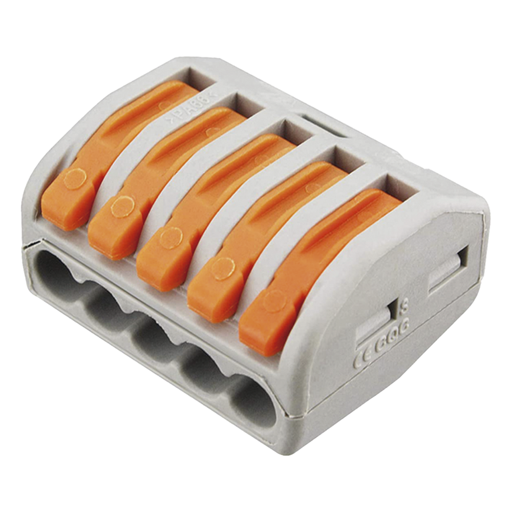 Conector Compacto para 1 Cable de Entrada 4 Cables de Salida / Cables Compatibles 12AWG-28AWG