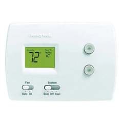 Termostato digital no programable de 1 etapa calor/frío para sistemas convencionales o bomba de calor sin calor auxiliar, serie Pro 3000