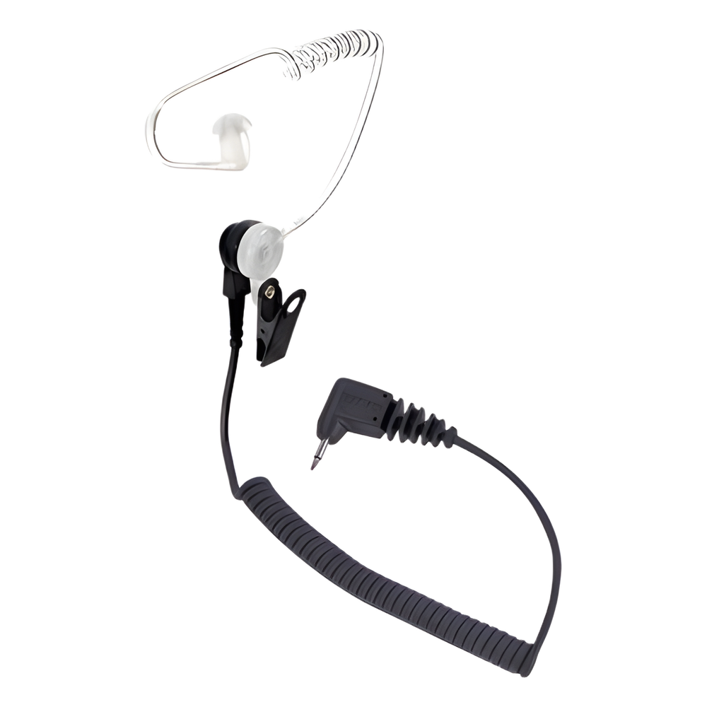 Audífono con tubo acústico sólo para escuchar con conector de 3.5 mm