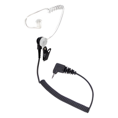 Audífono con tubo acústico sólo para escuchar con conector de 3.5 mm