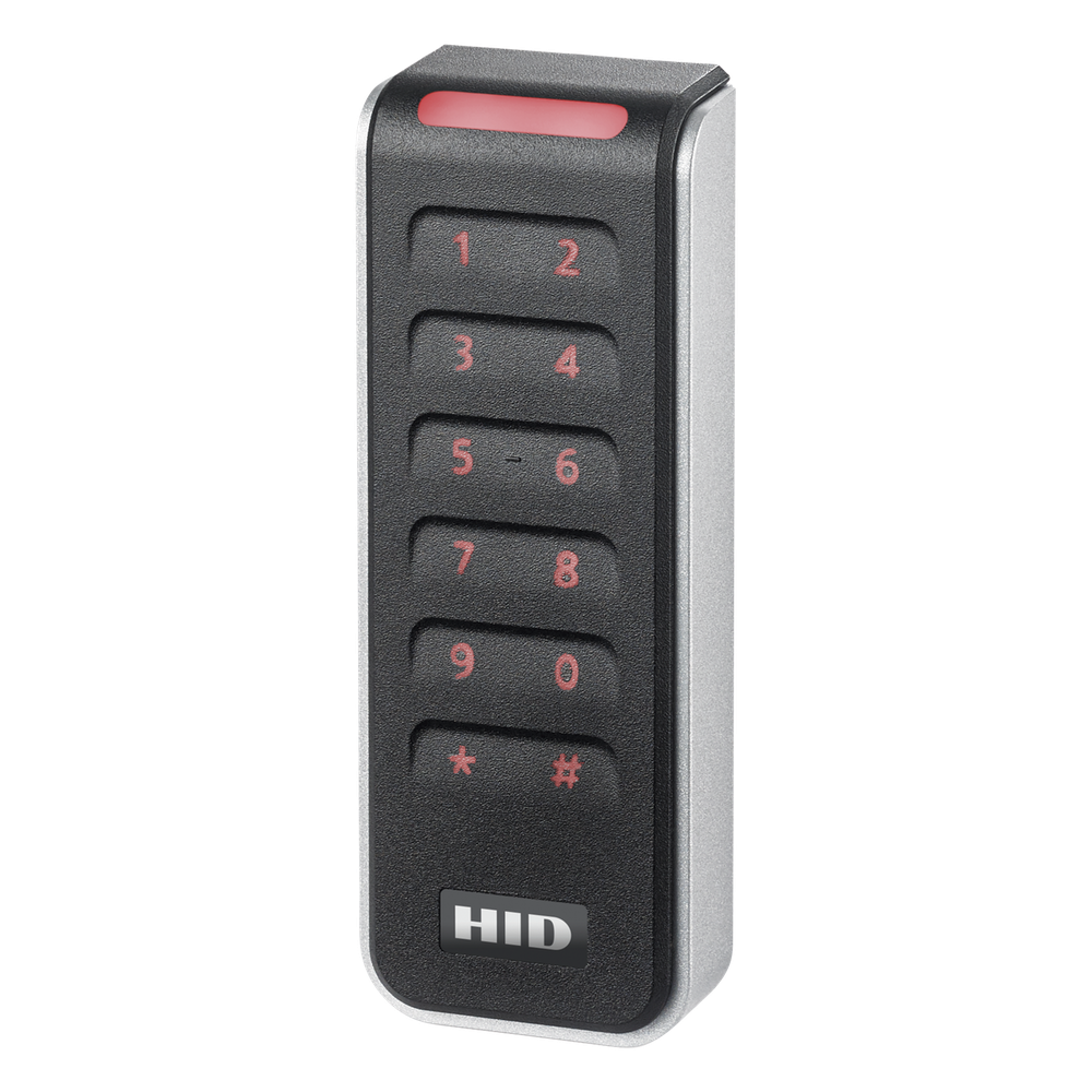Lector con Teclado  Capacitivo SIGNO Multitecnologia/ 20KTKS-01-00001H/ Garantia de Por Vida/ Terminal Strip/Wiegand & OSDP