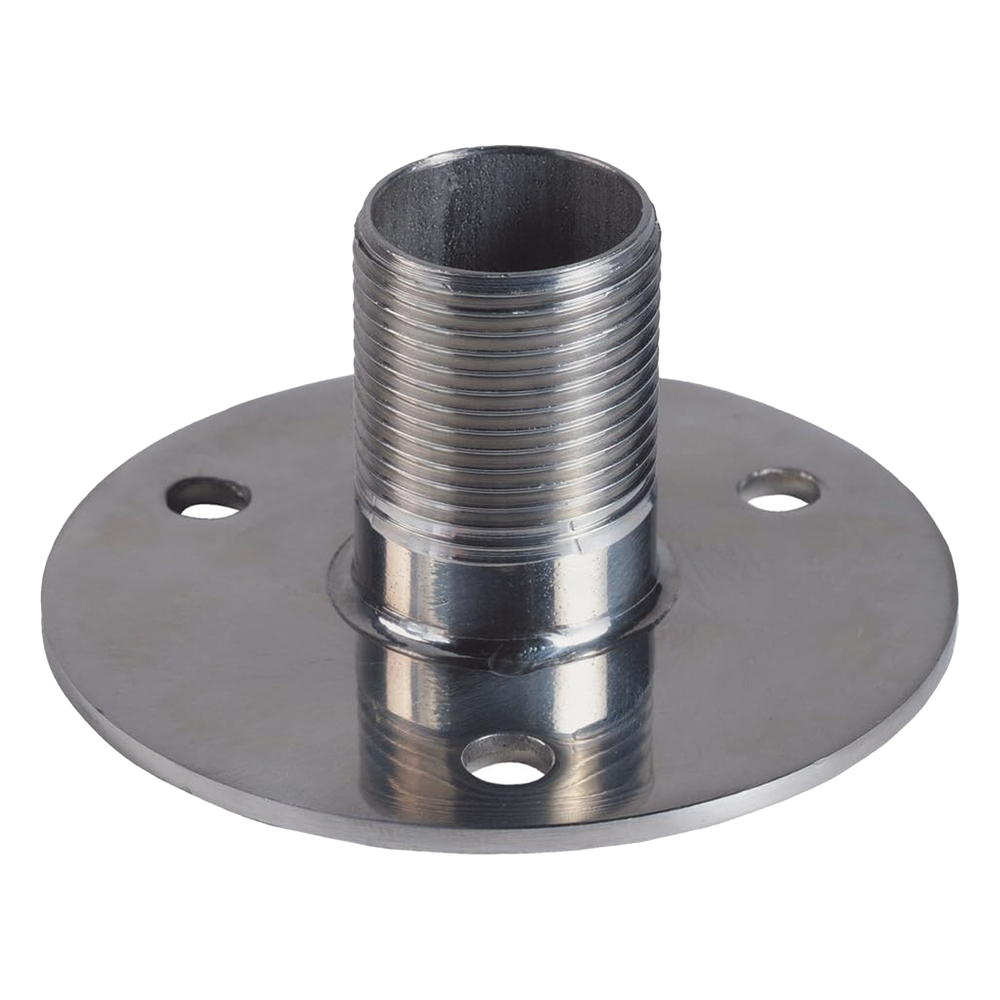 Montaje recto de 1" /  Acero Inoxidable / Base con Brida