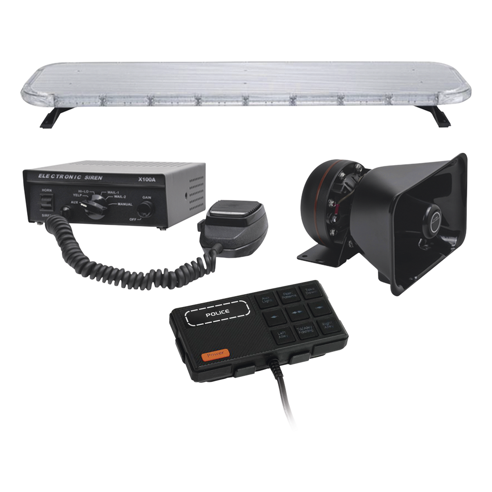 Kit básico para equipamiento de unidades de Seguridad Pública