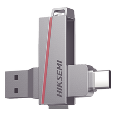 Memoria USB Dual de 256 GB / USB-C y USB-A / Transferencia de Alta Velocidad / Metálica / Compatible con Dispositivos Móviles, Windows, Mac y Linux